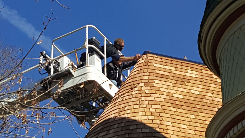 Roof-Cedar Shingles - Historical Preservation by G.D. Fuller